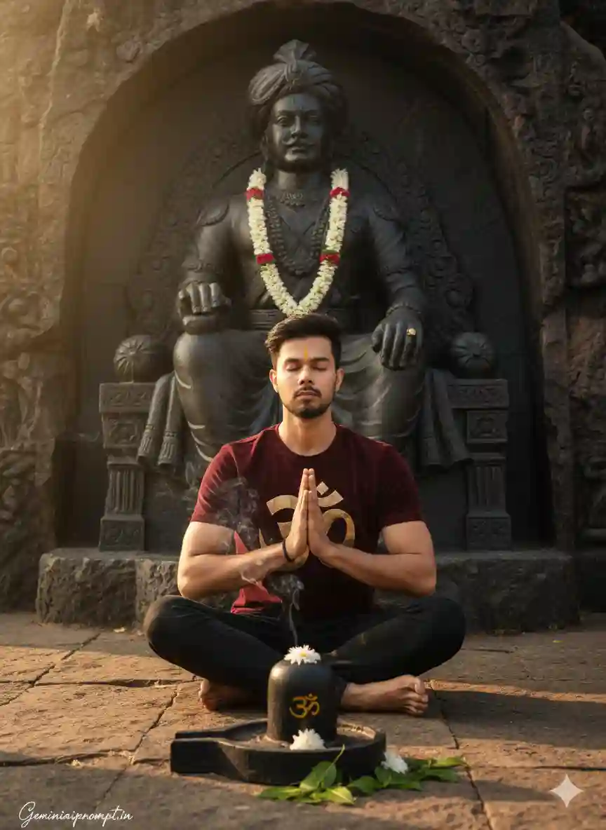 Chhatrapati Shivaji Maharaj Photo Editing Prompt