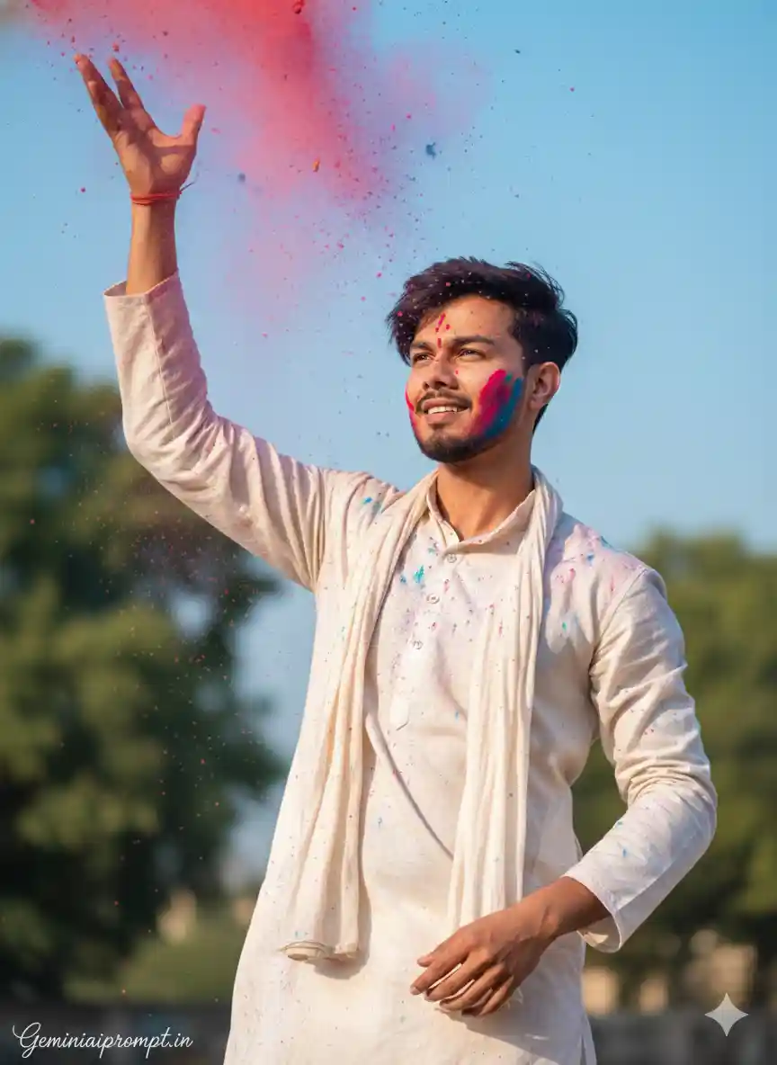 Google Gemini Happy Holi Ai Photo Editing Prompts 2026