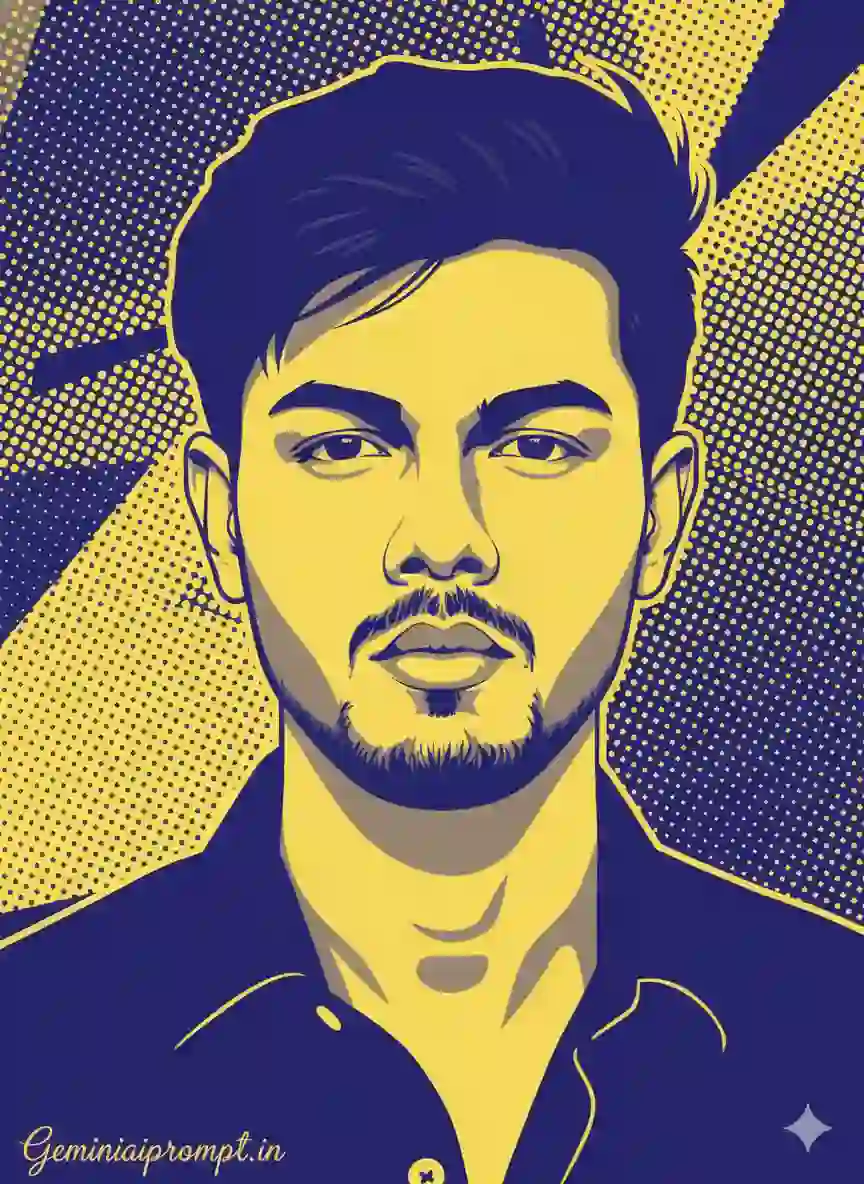 Prompt To Create Pop Art Pastiche Style Image Using Midjourney