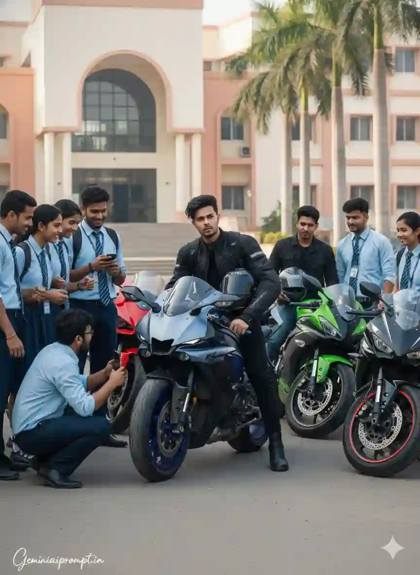 Google Gemini Superbike AI Photo Editing Prompts for Boys